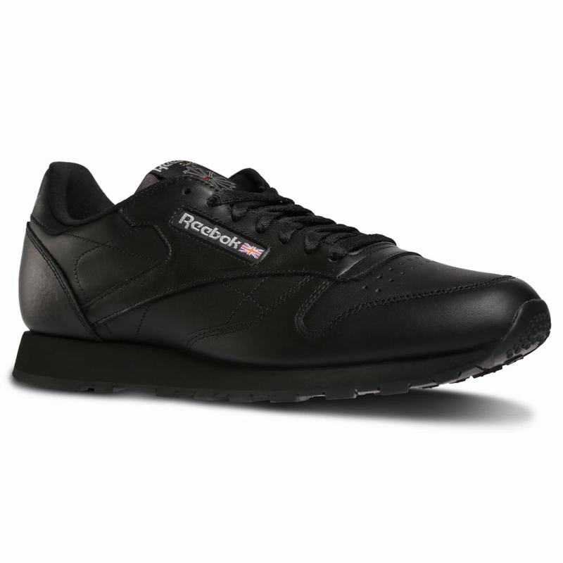 Tenisi Reebok Classic Leather Barbati Negrii Romania XQ8034OR
